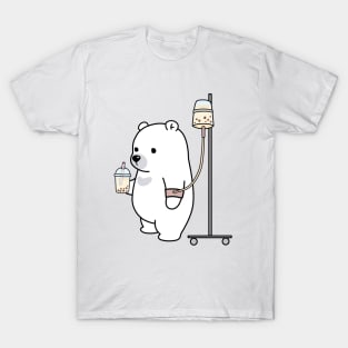 Boba Bear Loves Boba Too Much! T-Shirt